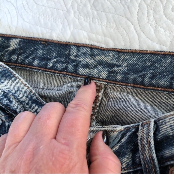 Vtg 80's Levi's Blue Acid Wash High Rise Jeans - Picture 6 of 11